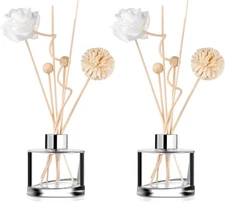 Fragrance Reed Diffuser, 150 ml/ 5 oz Glass Aromatherapy As Pictures Show 