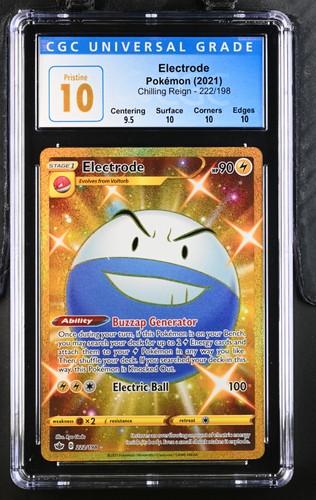 Electrode graded CGC 10 for sale on eBay