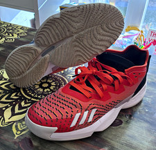 adidas D.O.N. Issue Men s Low Top Basketball Shoes Red/Black/White US 13