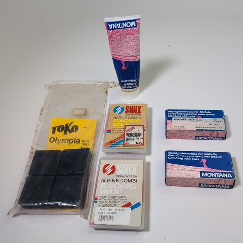 Lot Nordic Alpine Ski Racing Flouro Wax Waxes Solda Swix High End