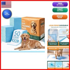 XXL 30x36 Dog Pee Pads 50 Count Leak Proof Absorbent Puppy Pads