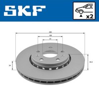 SKF Lagerbuchse, Stabilisator Vkds 955015