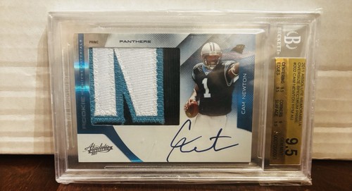 2011 Absolute Memorabilia Cam Newton RPA  1/10. #BigCat
