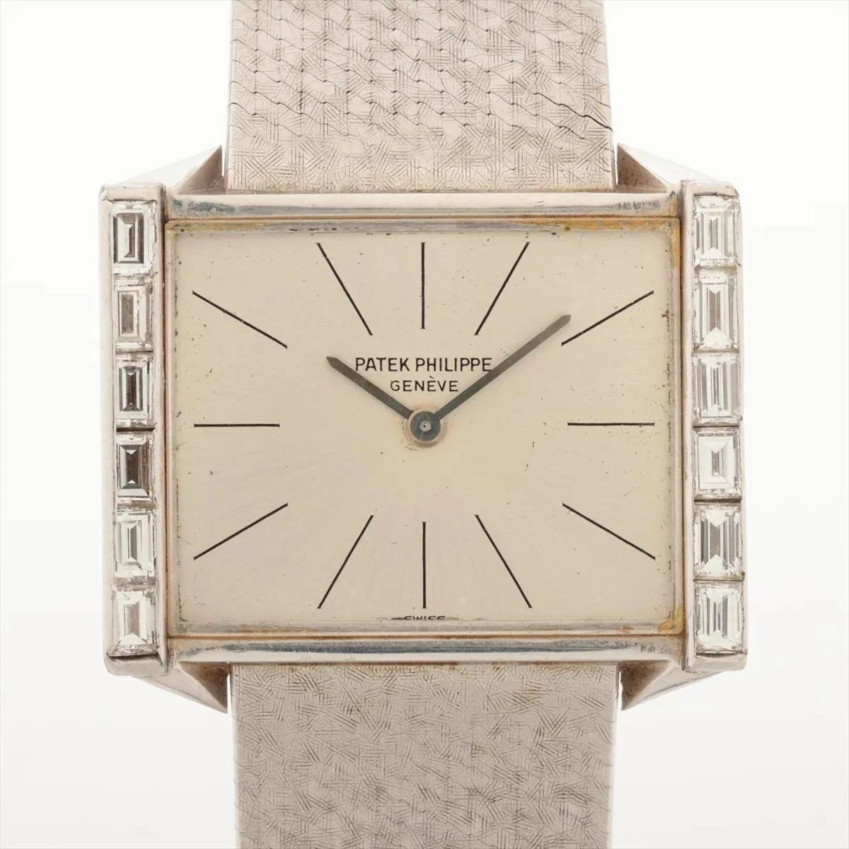 Patek Philippe — Patek Philippe 3506/3G 18K White Gold Silver Dial Vintage Watch