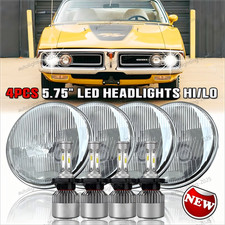 4pcs For 1967-74 Dodge Charger 4x 5.75 Led Headlights High-low Lamp 4pcs For 1967-74 Dodge Charger 4x 5.75 Led Headlights High-low Lamp