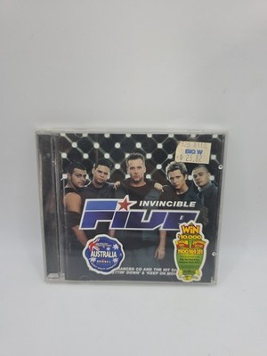 Invincible by 5ive (CD, 2000) Original With Booklet Case Will Be Changed At Sale