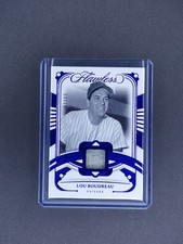 2024 Panini Flawless - Flawless Legendary Memorabilia Lou Boudreau #FL-LBD⚾🔥