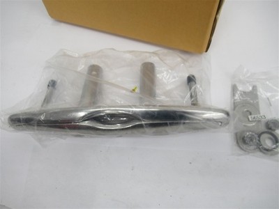 Premier 56533 , 10'' Stainless Steel Large Narrow Flush Cleat W/2 Studs