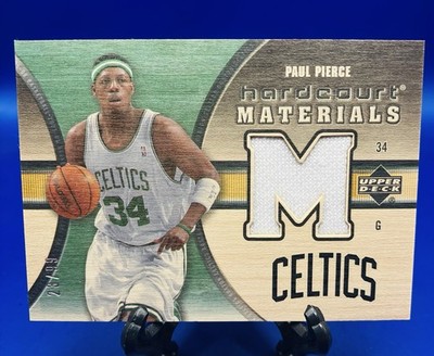 2005-06 Upper Deck Hardcourt Hardwood Materials Wood /99 Paul Pierce #HM-PP HOF