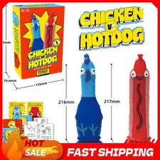 Big Potato Chicken Vs Hotdog – Hilarious Flip Challenge Party Game for Families