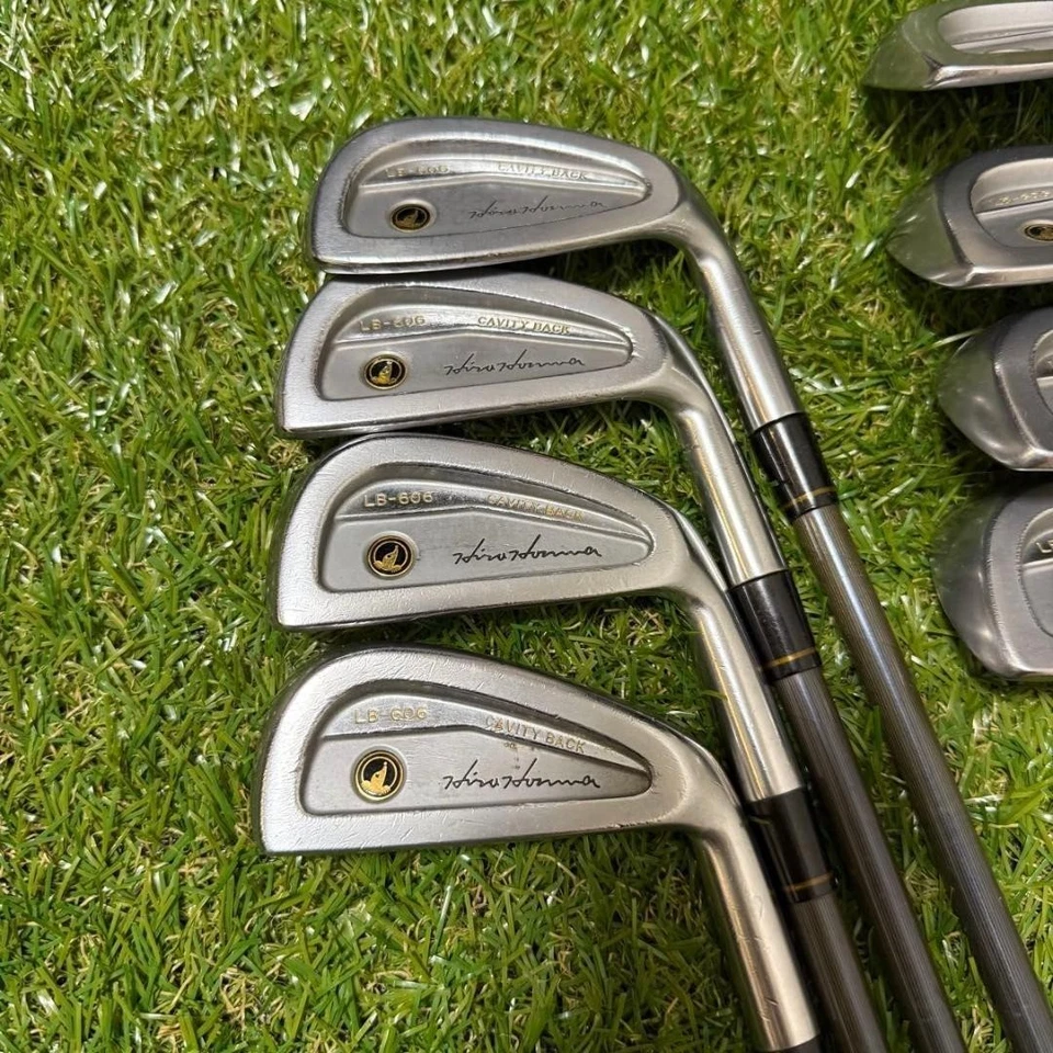 HONMA LB-606 Iron Set 4,6-11,S(8Clubs) / Flex R-1 / TITANIUM-CARBON M-40 - Image 2 of 4