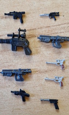 Star Wars 3,75 '' Zubehör Pistolen Waffen Blaster Set 5