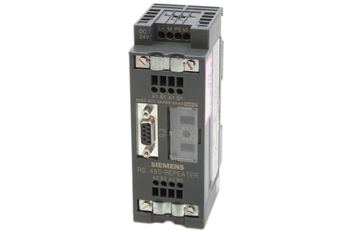 Siemens 6ES7972-0AA00-0XA0  Refurbished SIMATIC S7, RS485 REPEATER FOR THE
