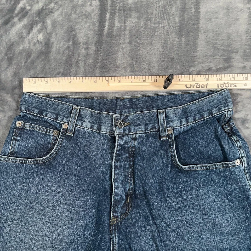 Pantalones Cortos Hurley De Colección Para Hombres 33 Pantalones Cortos Denim Pintor Walkshort Carpintero EE. UU. Y2K Foto 2 de 4