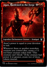 Anax, Hardened in the Forge (Showcase) U The List Reprints 264/254 Near Mint