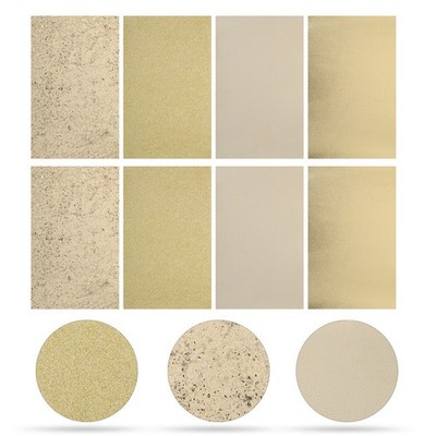 8pcs Leder Stoff Kunstleder Blätter Schmuck Herstellung Handwerk Zubehör