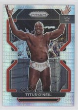 2022 Panini Prizm WWE Hyper Prizm Titus O'Neil #183 1b8