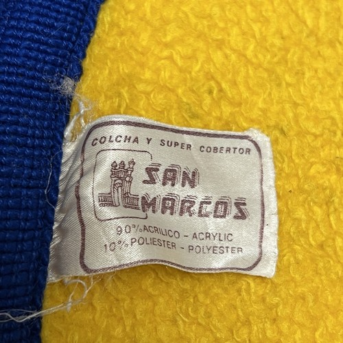 Vintage San Marcos San Diego Chargers Retro 80s Fleece NFL Stadium Throw Blanket - Picture 9 of 9
