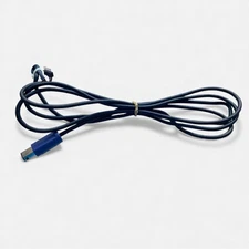 Indigo 6FT Original Gamecube Controller Cable 6 Wire Repair OEM Nintendo Cord