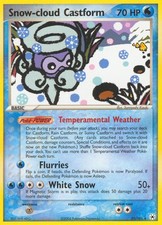 Snow-cloud Castform 25/101 EX Hidden Legends Pokemon Card on eBay