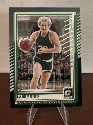 🏀🔥 2025-26 Panini Donruss Optic Larry Bird  BLACK PRIZM Card 1/3 🔥🏀