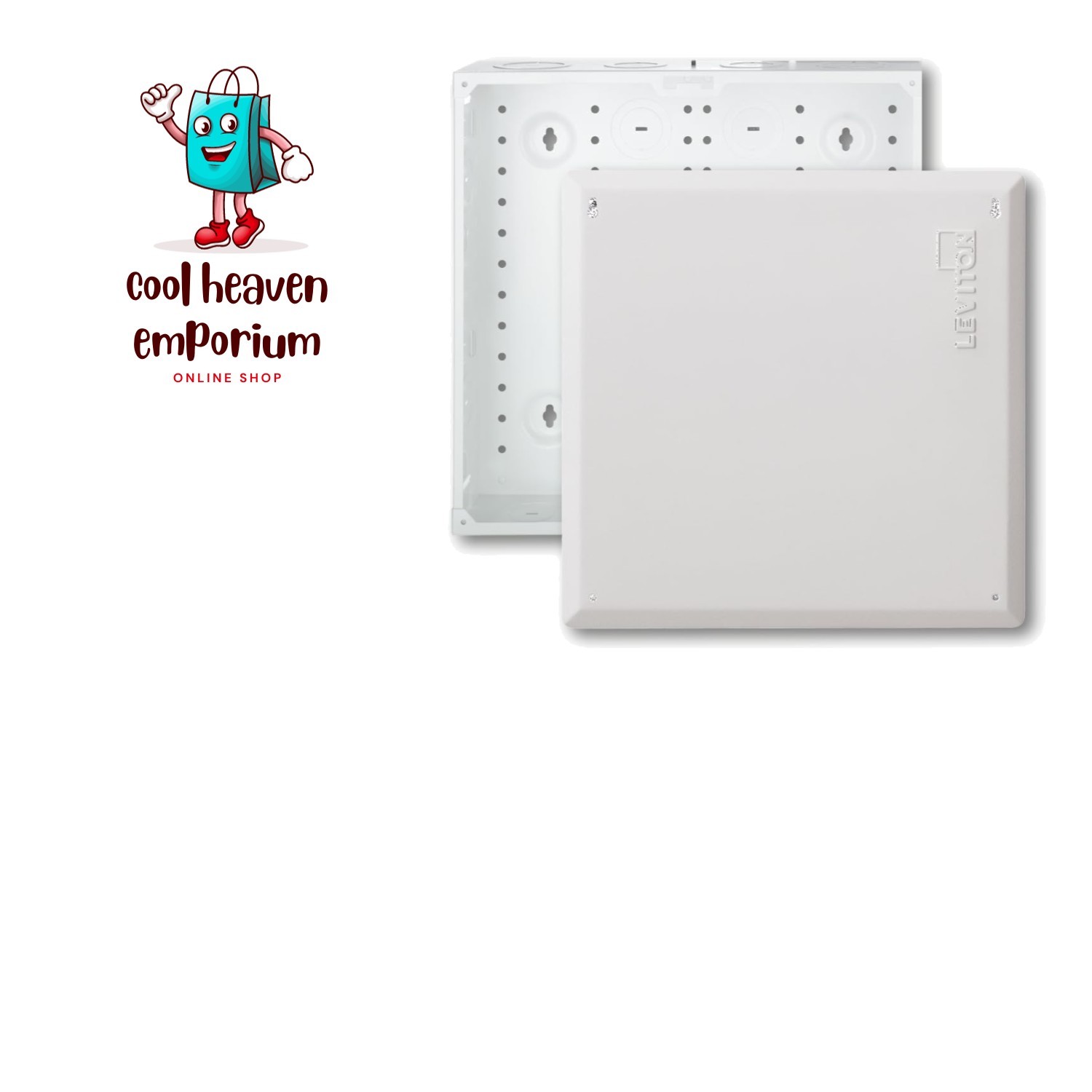 14" SMC, Structured Media Enclosure with Cover, , White