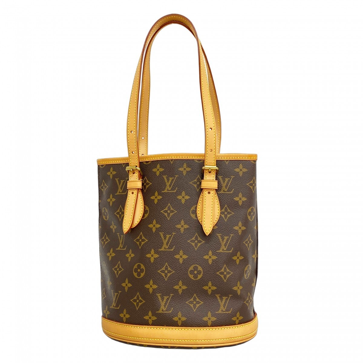 Louis Vuitton Monogram Bucket PM Tote Bag M42238 666576