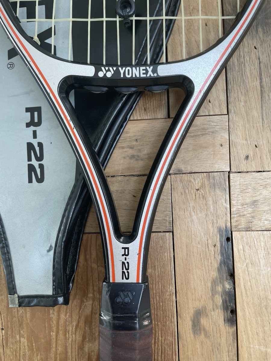 Yonex R-22 Rexking Tennis Racquet With Case 4 1/2 Leather Grip | eBay