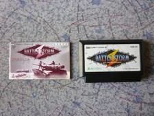 Thumbnail of ebay&reg; auction 406617617197 | (nur Kassette/Anleitung) Battle Storm Famicom FC Simulation Launch bestätigt