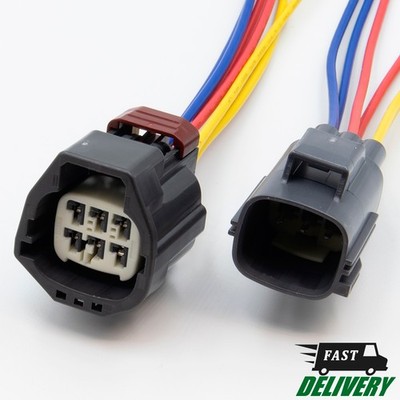 Connector for Chrysler, Dodge, Jeep, Ram, Fiat. SET. 6 Pin