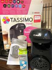 Bosch TASSIMO Happy Pod Coffee Machine Black Very Good Condition