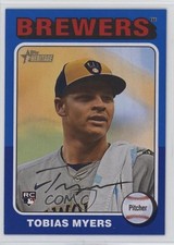 2024 Topps Heritage High Number SP Dark Blue Border Tobias Myers #720 pk8