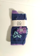 b studio -women's socks - multi color- Cashmere Blend - Made in USA **L2**