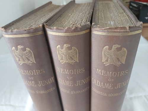 Memoirs of Madame Junot Duchesse D'Abrantes 1883 Richard Bentley All 3 Volumes - Picture 17 of 17