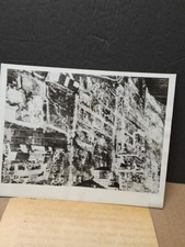 1945 Vintage Radio Photo WW2 Ruined Area Of Tokyo Japan 6 1/2×8