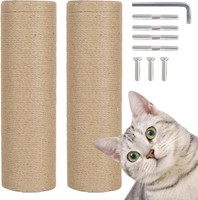 "Ersatz-Kratzbaum Sisal 40Cm 4,5\" Dick 2 StüCk FüR Katzen Renovierung Weiß"