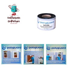 WindowSeal Window and Door Flashing Tape, 4 in x 100 ft Roll, 20 mil Thick, S...