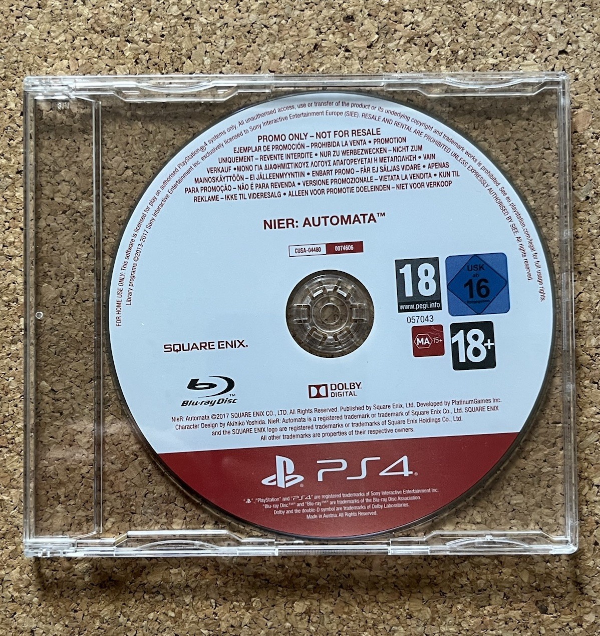 NieR Automata (PS4) PAL - RARE PROMO
