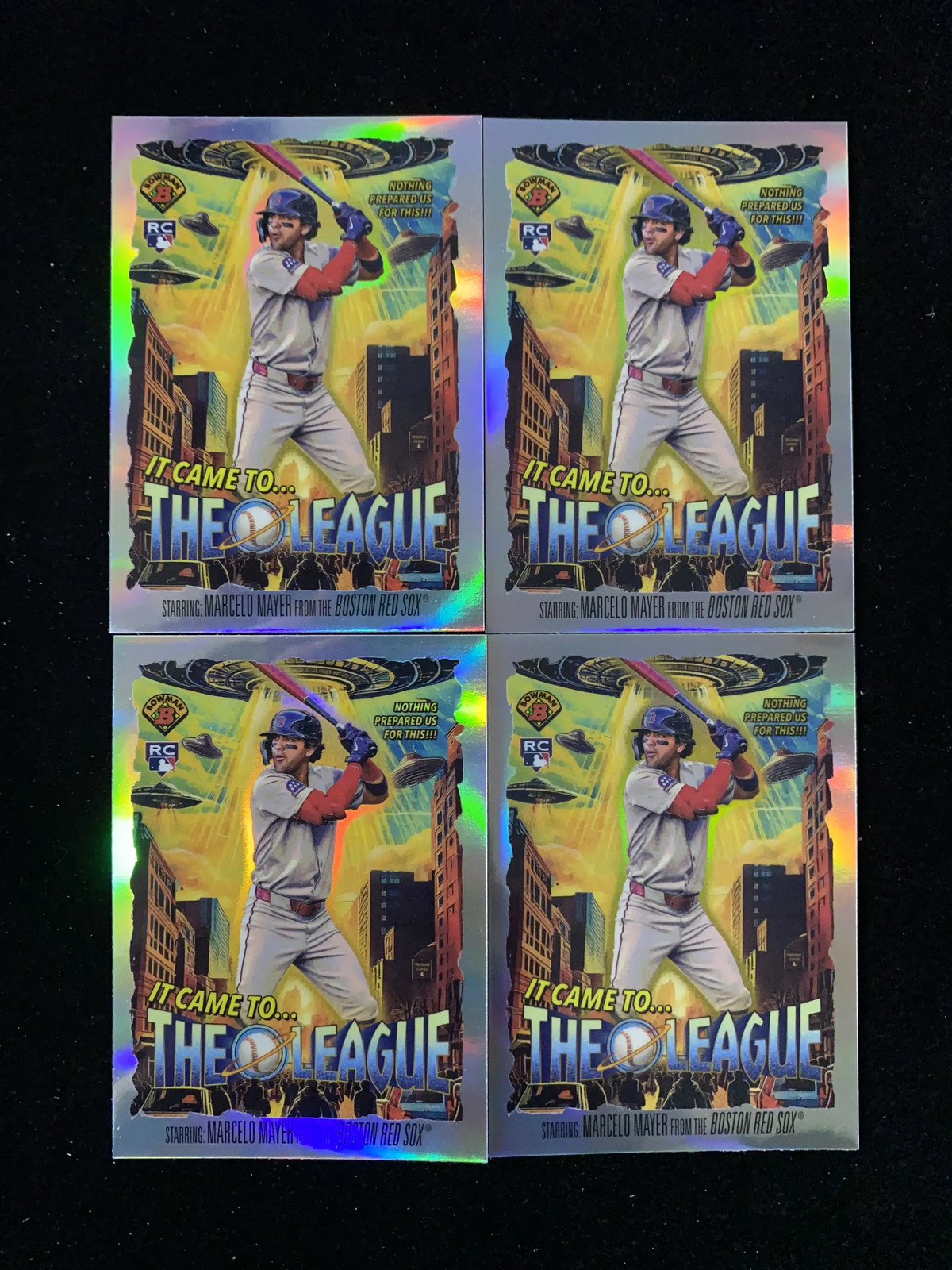 2025 Topps Bowman Chrome It Came To The League Marcelo Mayer RC Lot 4 OC19