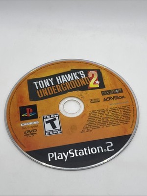 Tony Hawk's Underground 2 (Sony PlayStation 2, PS2 2004) Disc Only Tested