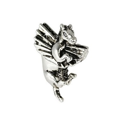 IMPPAC 925 Silber Bead Modul Pegasus European Beads SMQ019