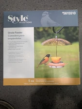 Oriole Feeder 5oz capacity Bird feeder Style Selections 3 way feeding