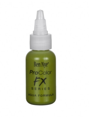 Ben Nye ProColor Wicked Green - Aqua Liquid Makeup