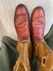 Gold Label TONY LAMA STYLE 4013 BROWN COGNAC ROPER WESTERN COWBOY BOOTS 12 B — photo 6