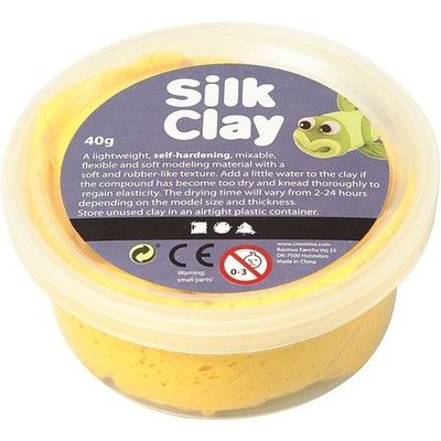 Creativ 40 g Silk Clay, Yellow