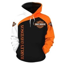 Personalized Harley Racing Davidson 3D Hoodie , Unisex Adults S-5XL