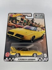 Hot Wheels Premium Boulevard 70 Plymouth Superbird 33 Combine Postage 