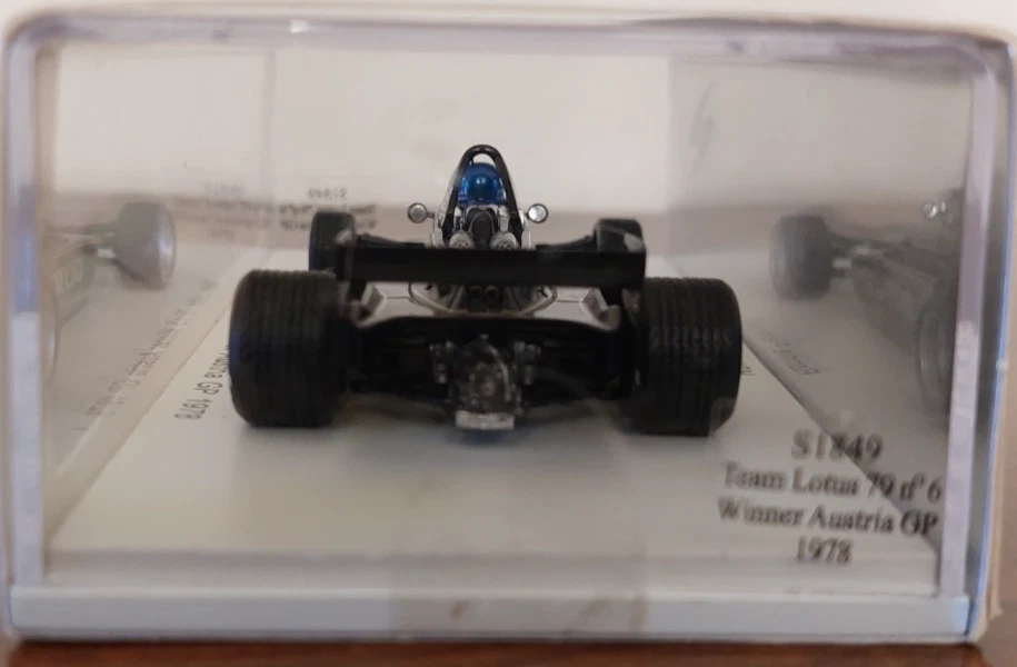 Spark 1:43 Lotus 79 n°6 Winner Austria GP 1978 Ronnie Peterson Decal JPS S1849 - Immagine 4 di 4