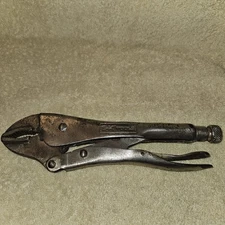 S-K Tools #7610 Vise Grips, Pre-owned, Some Tarnish And Flaking But Still Work