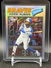 Ozzie Albies 2026 Heritage Chrome Silver Refractor #264 - Atlanta Braves